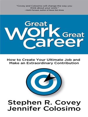 cover image of Great Work Great Career